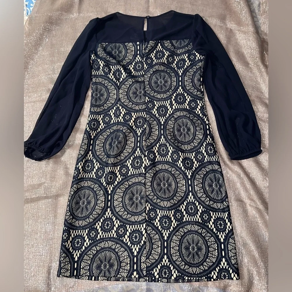 Enfocus studios‎ dress blue navy size 8